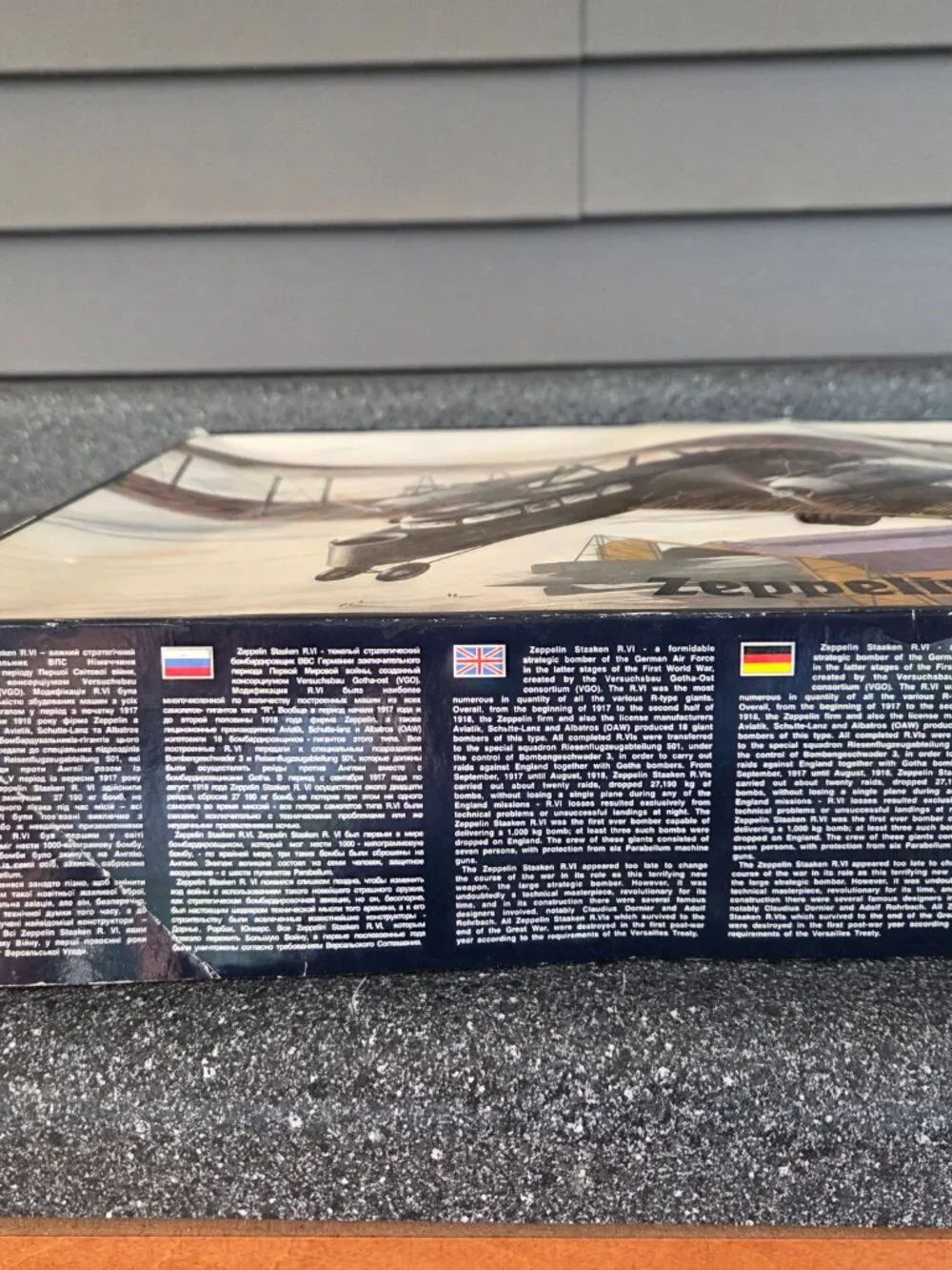 Roden, Zeppelin Staaken R.VI German WW1 Bomber 1/72 scale Sealed Contents RARE